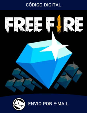 Free Fire 2180 diamantes + 436 de Bônus