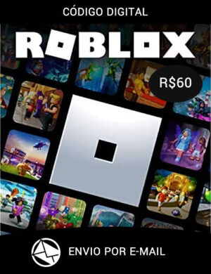 Cartão Roblox R$ 60Reais