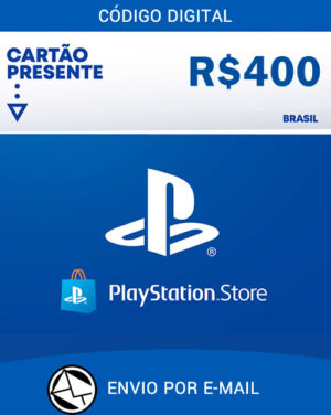 Cartão PSN 400 Reais Digital